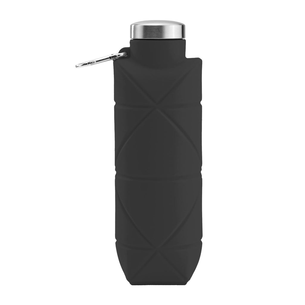 STAR TERMOS® | 700 ML Katlanabilir Silikon Su Matarası - Paslanmaz Çelik Sızdırmaz Kapaklı