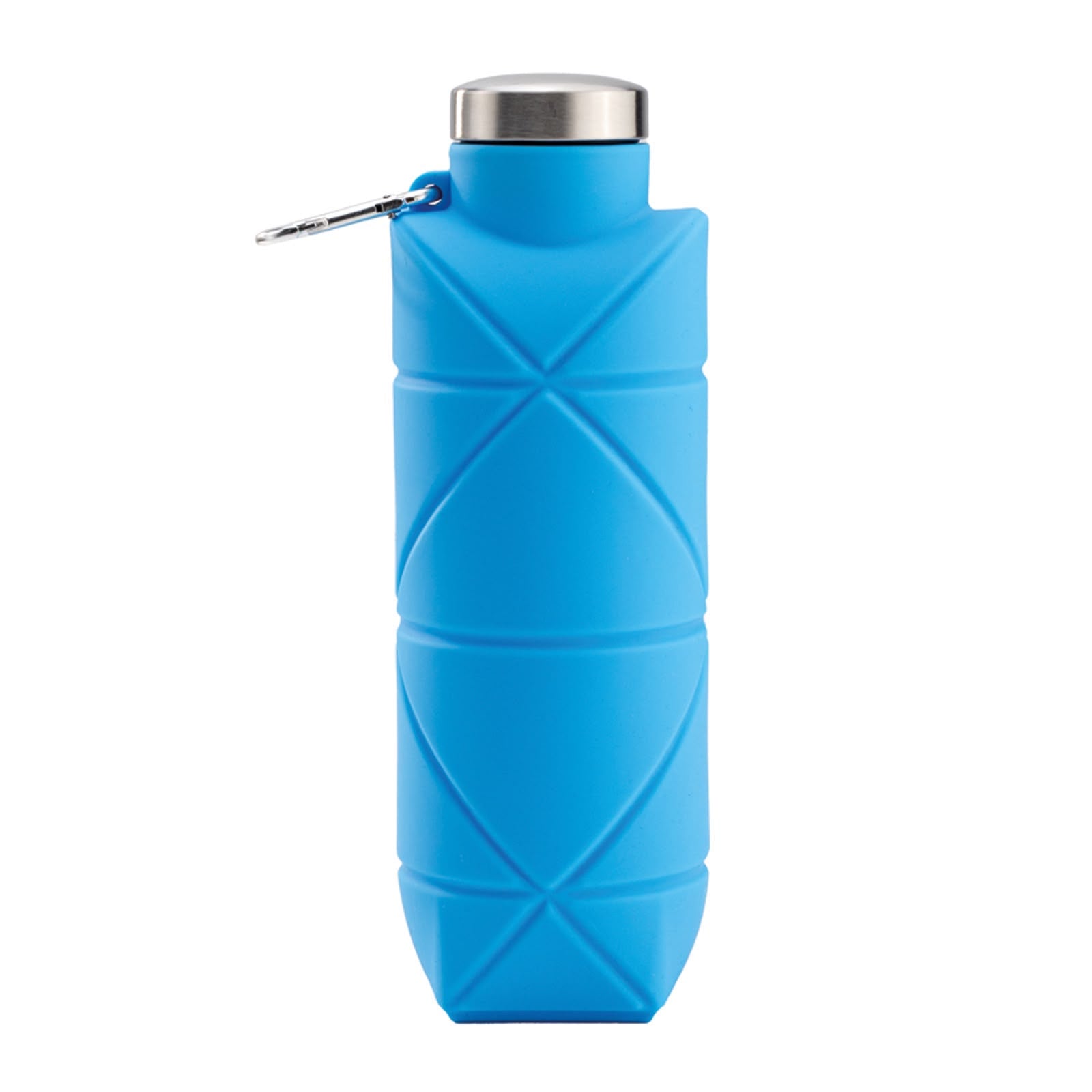 STAR TERMOS® | 700 ML Katlanabilir Silikon Su Matarası - Paslanmaz Çelik Sızdırmaz Kapaklı