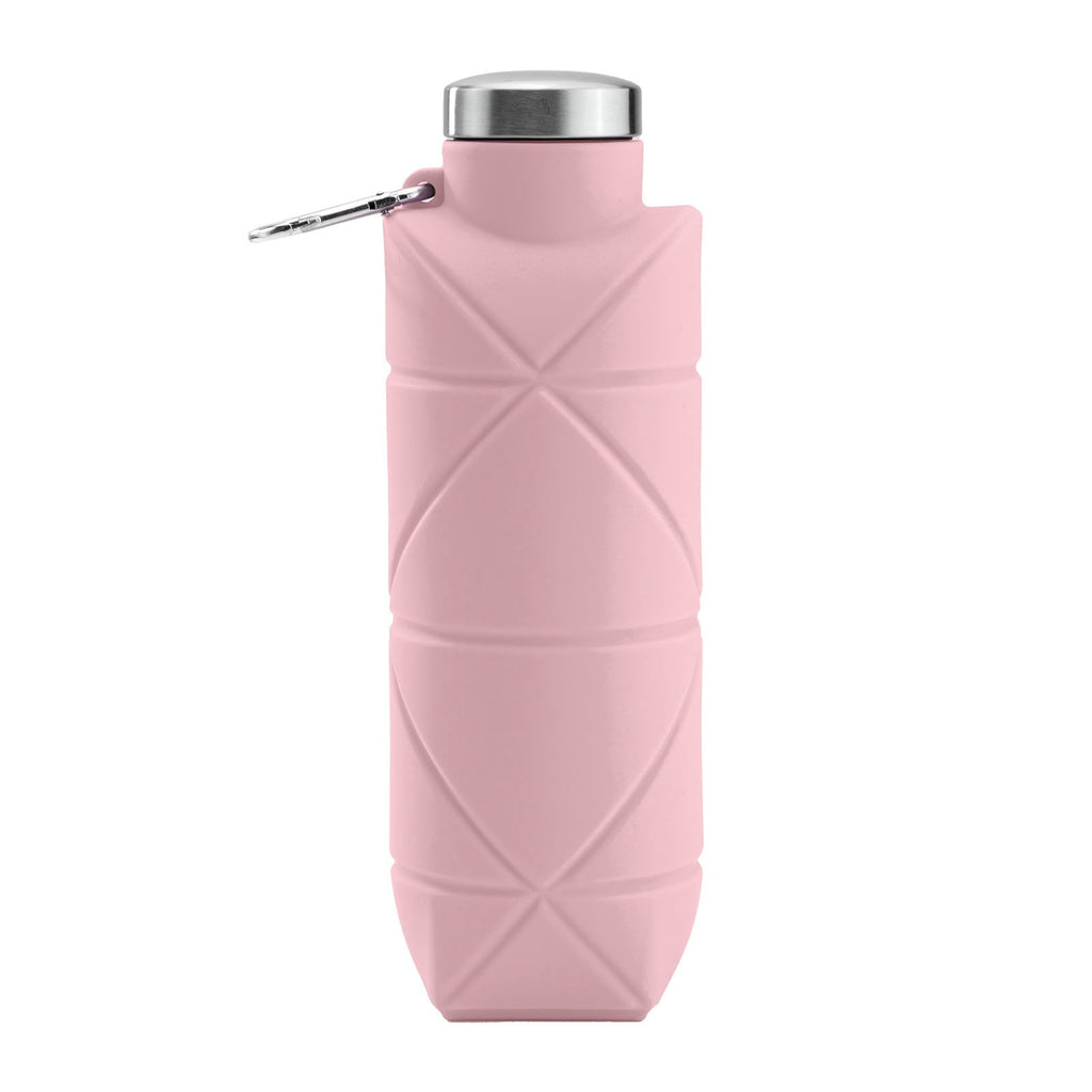 STAR TERMOS® | 700 ML Katlanabilir Silikon Su Matarası - Paslanmaz Çelik Sızdırmaz Kapaklı