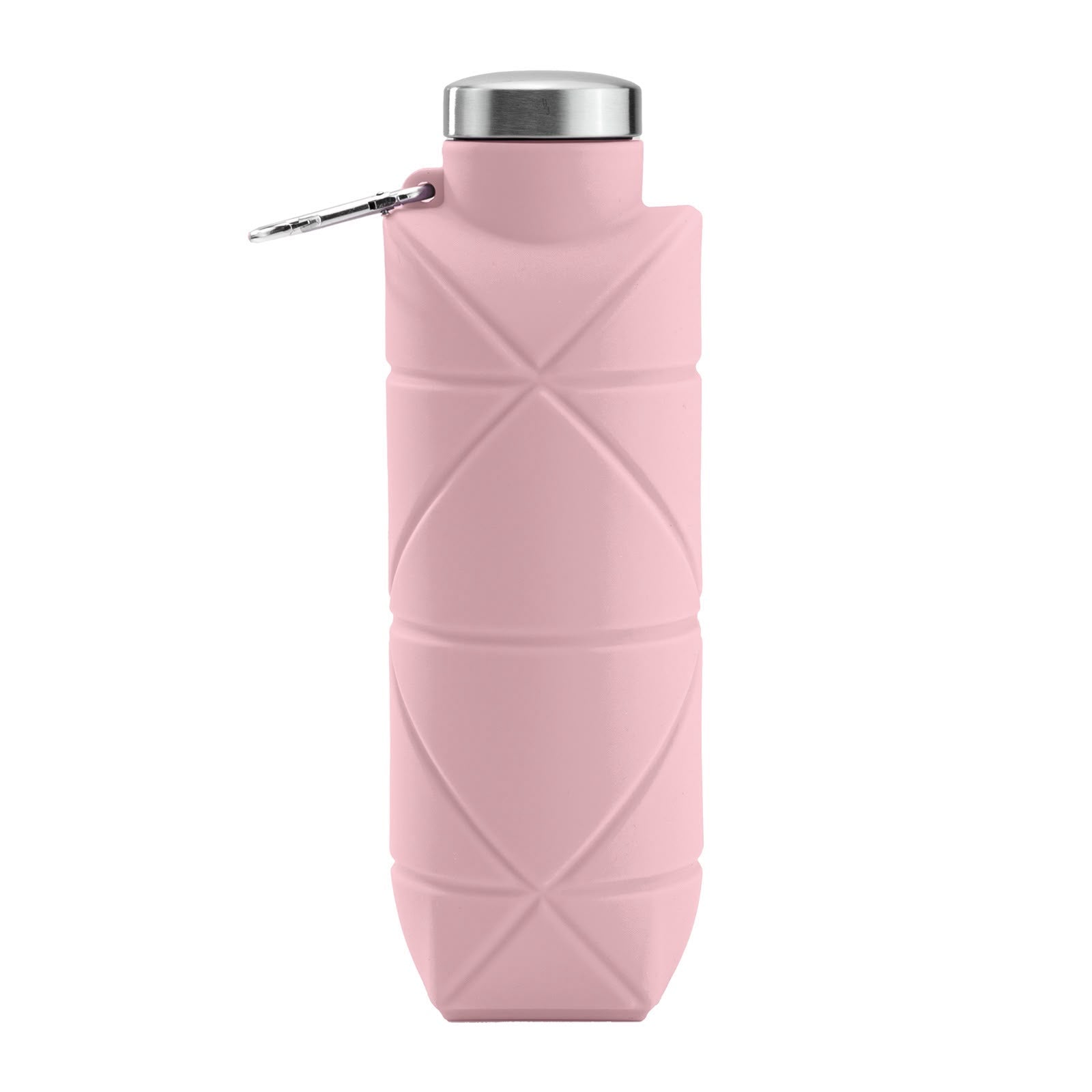 STAR TERMOS® | 700 ML Katlanabilir Silikon Su Matarası - Paslanmaz Çelik Sızdırmaz Kapaklı