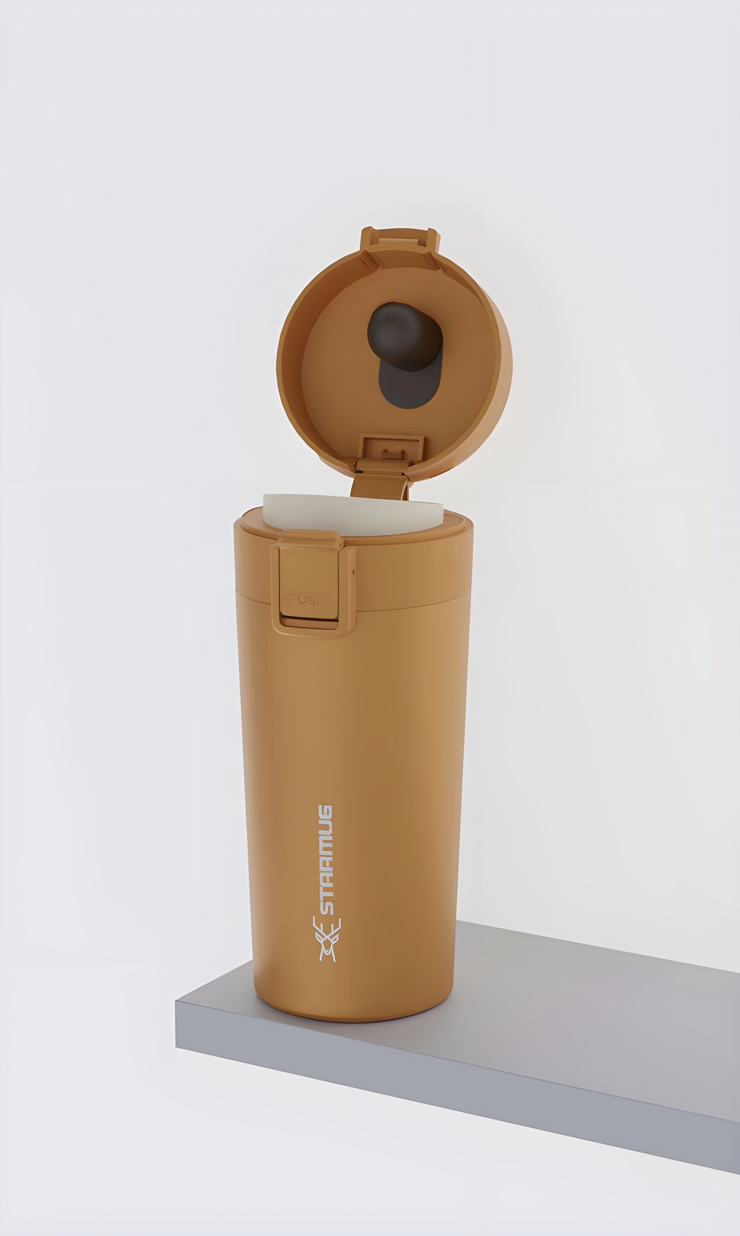 STAR TERMOS® | Locksip Paslanmaz Çelik Mug 380 ML