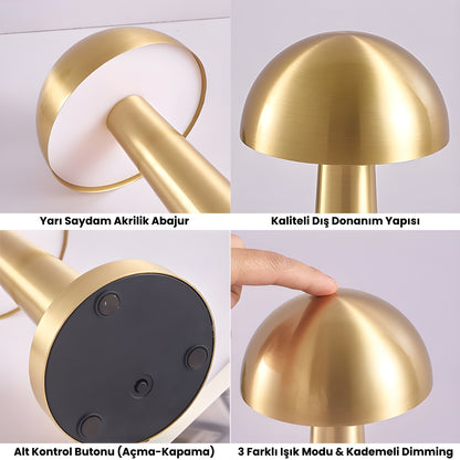 ATAK™ Mantar Led Masa Lambası