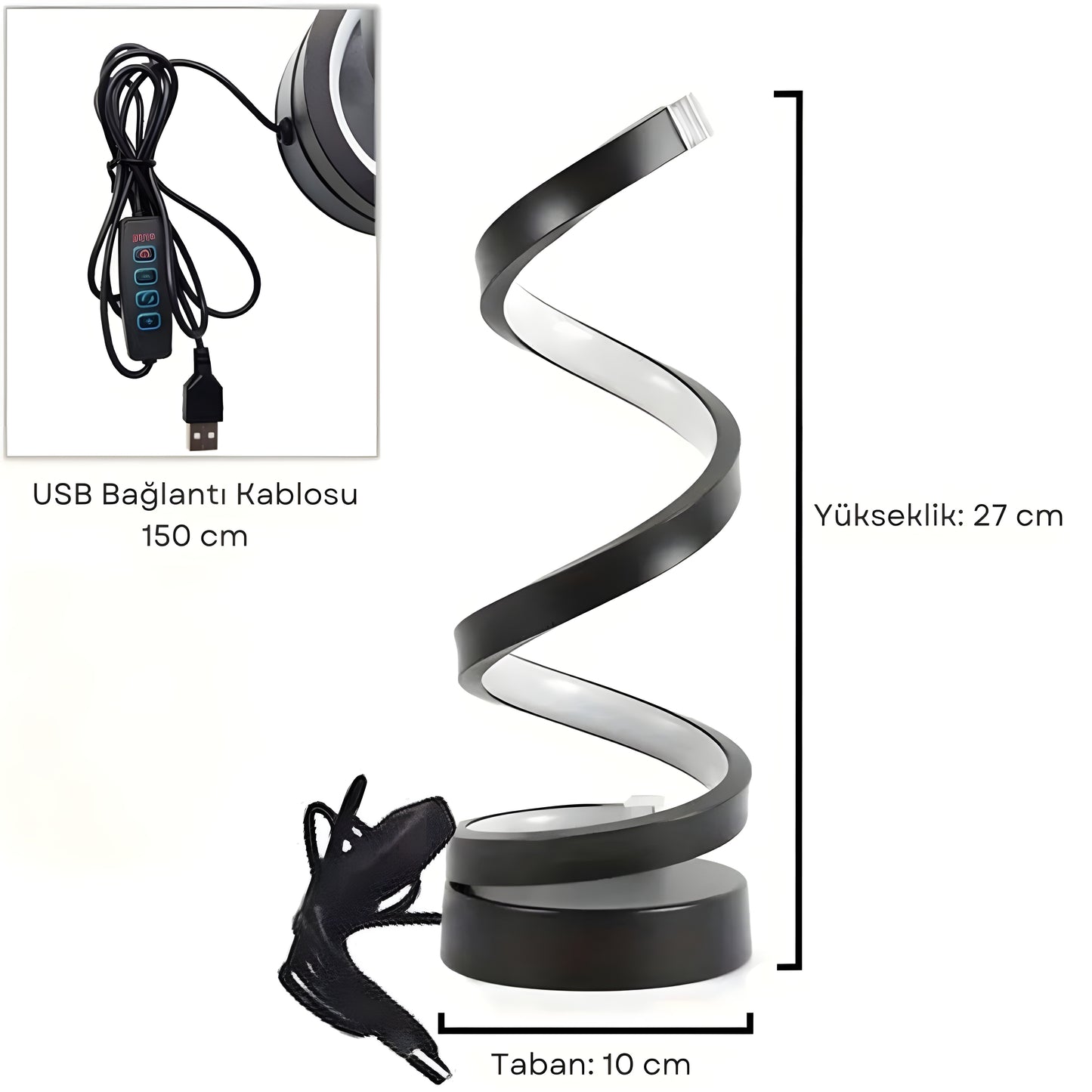 ATAK™ Spiral LED Lamba