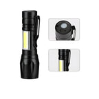ATAK™ Şarjlı LED El Feneri | 3 Fonksiyonlu